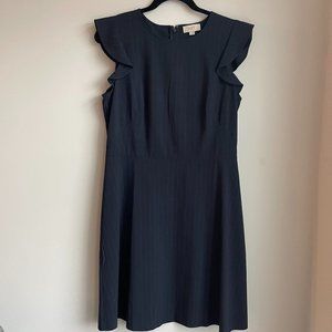 LOFT Pinstripe Business Dress